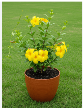 ALLAMANDA YELLOW SINGLE CREEPER
